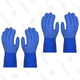 More strenuous cleaning tasks require a thicker set of gloves. These pairs from True Blues are sturdy enough to get the job done while keeping you hands protected.